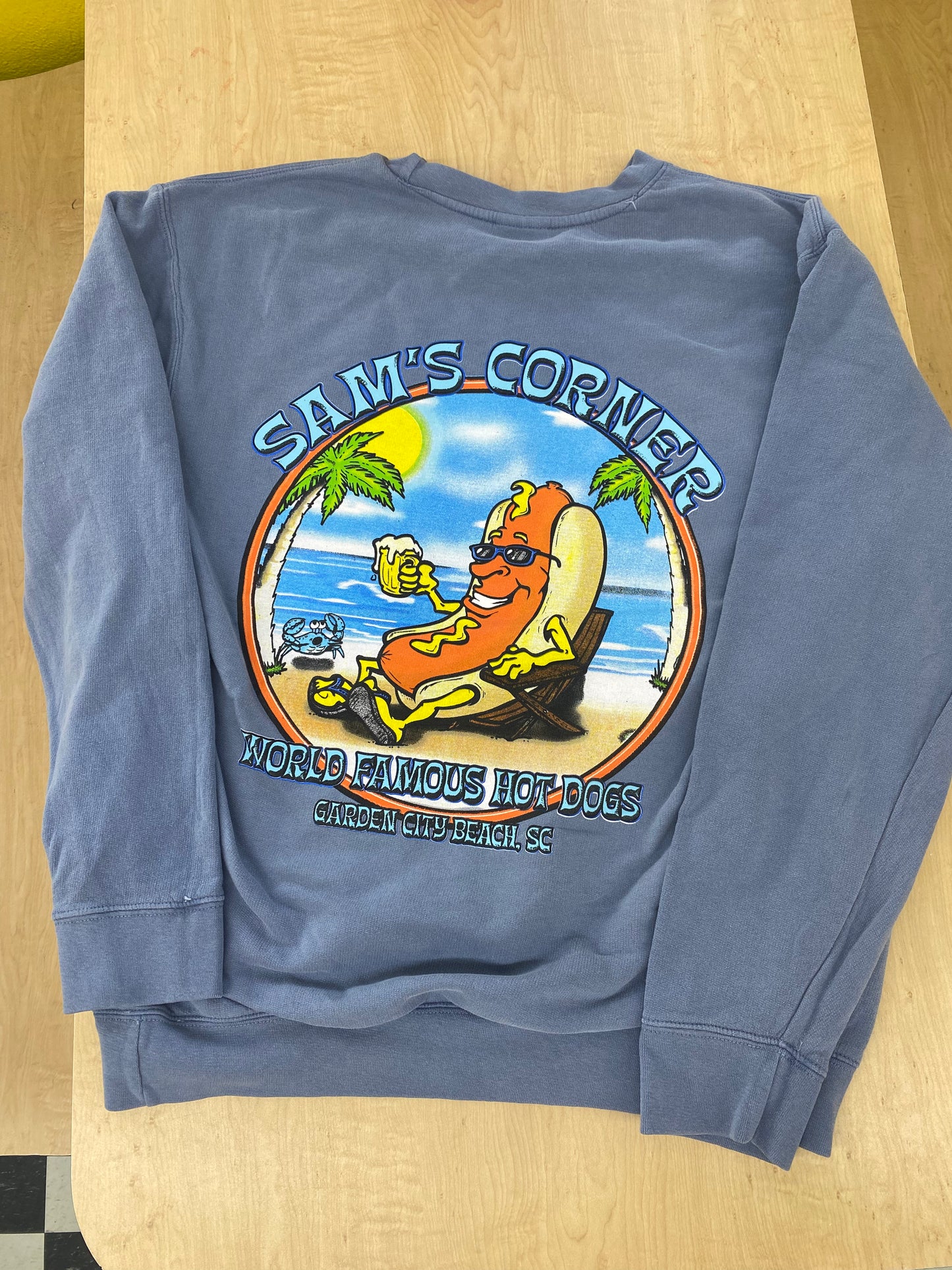 Chillin Beach Hotdog Crewneck