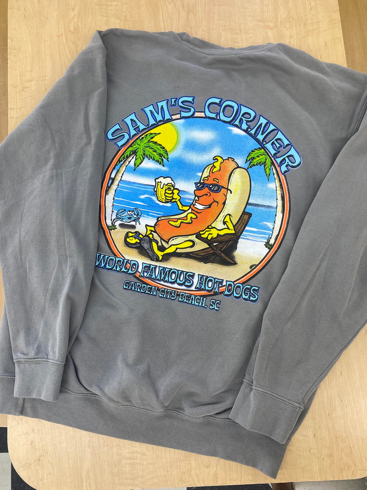 Chillin Beach Hotdog Crewneck