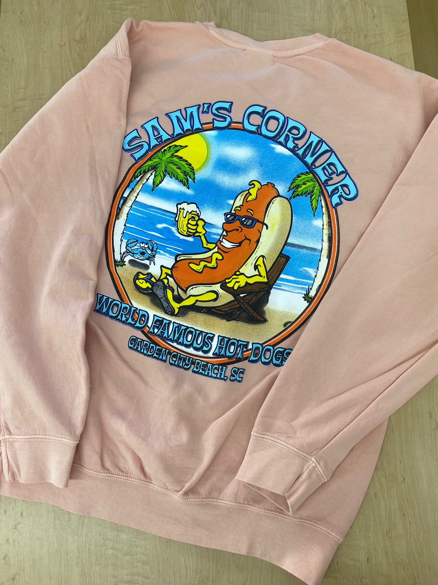 Chillin Beach Hotdog Crewneck