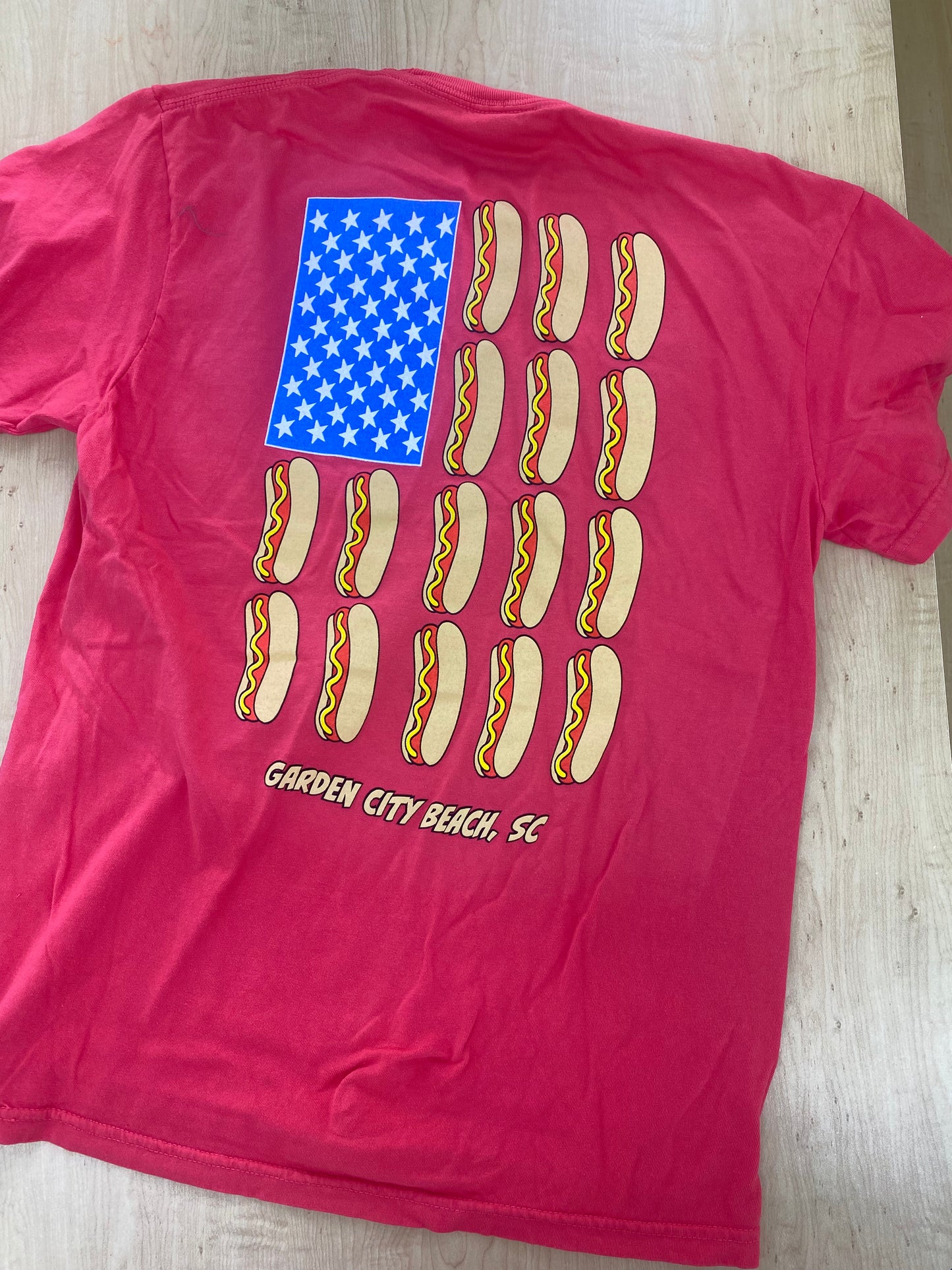 Hotdog Flag Shirt