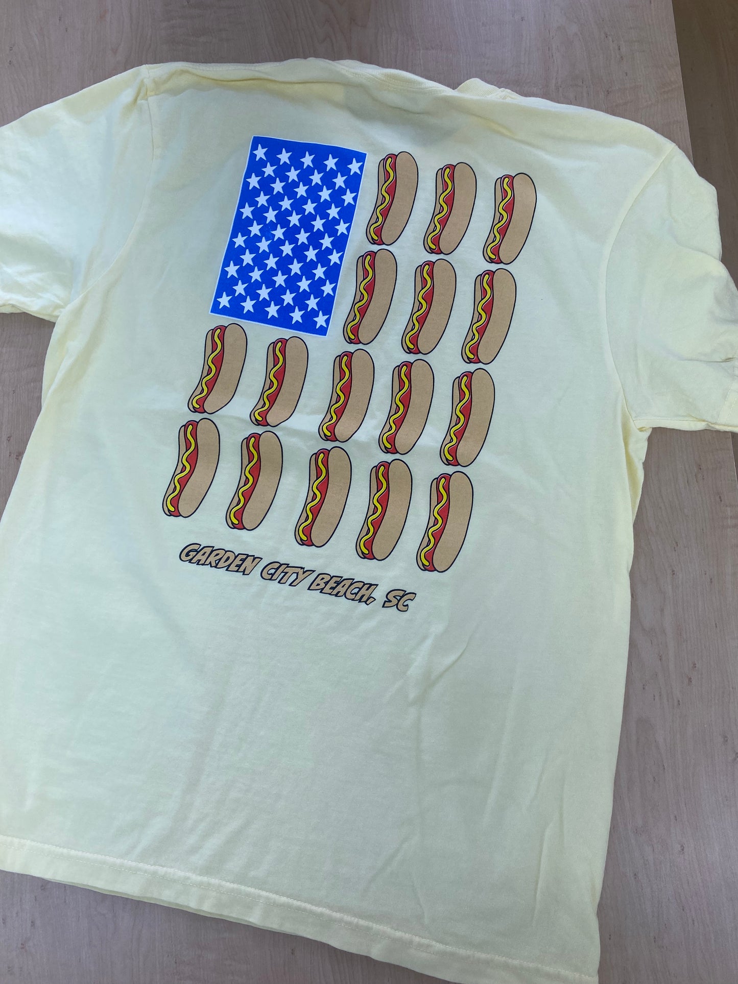 Hotdog Flag Shirt