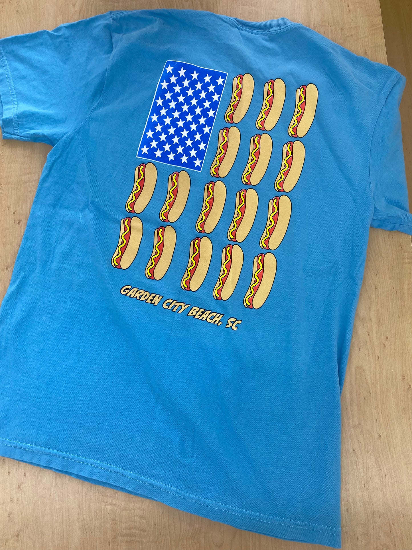 Hotdog Flag Shirt