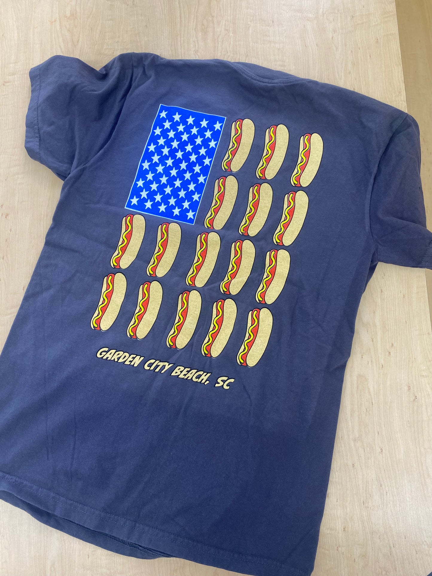 Hotdog Flag Shirt
